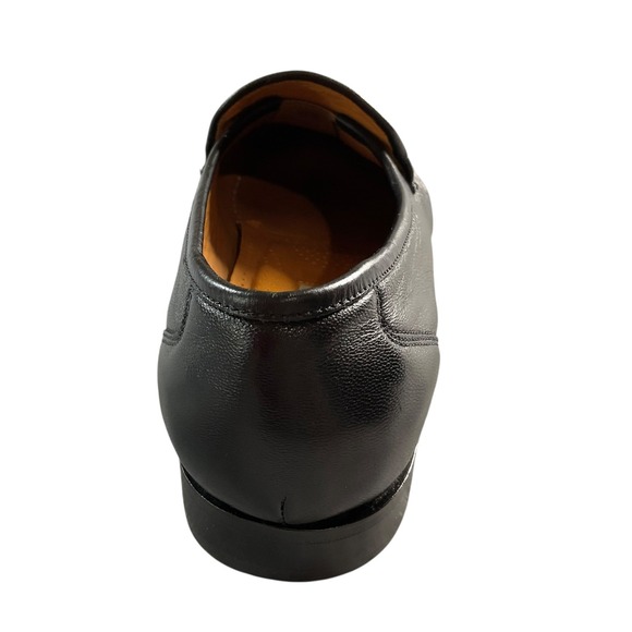 Sandro Moscoloni Telly Jac Black Leather Slip On Tassel‎ Loafers Men\'s Size 11 D